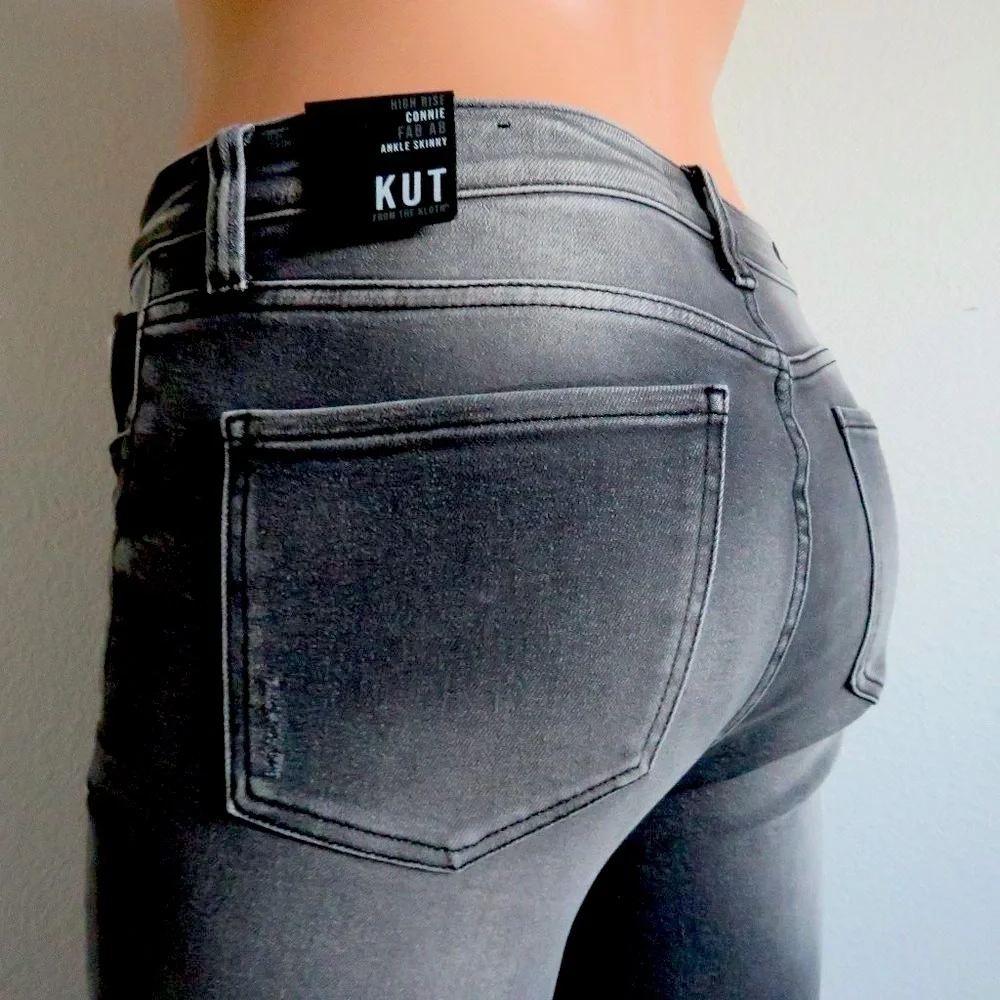 KUT from the KLOTH Women's Jeans Connie FAB AB Ankle Skinny Plus Size 14 NWT